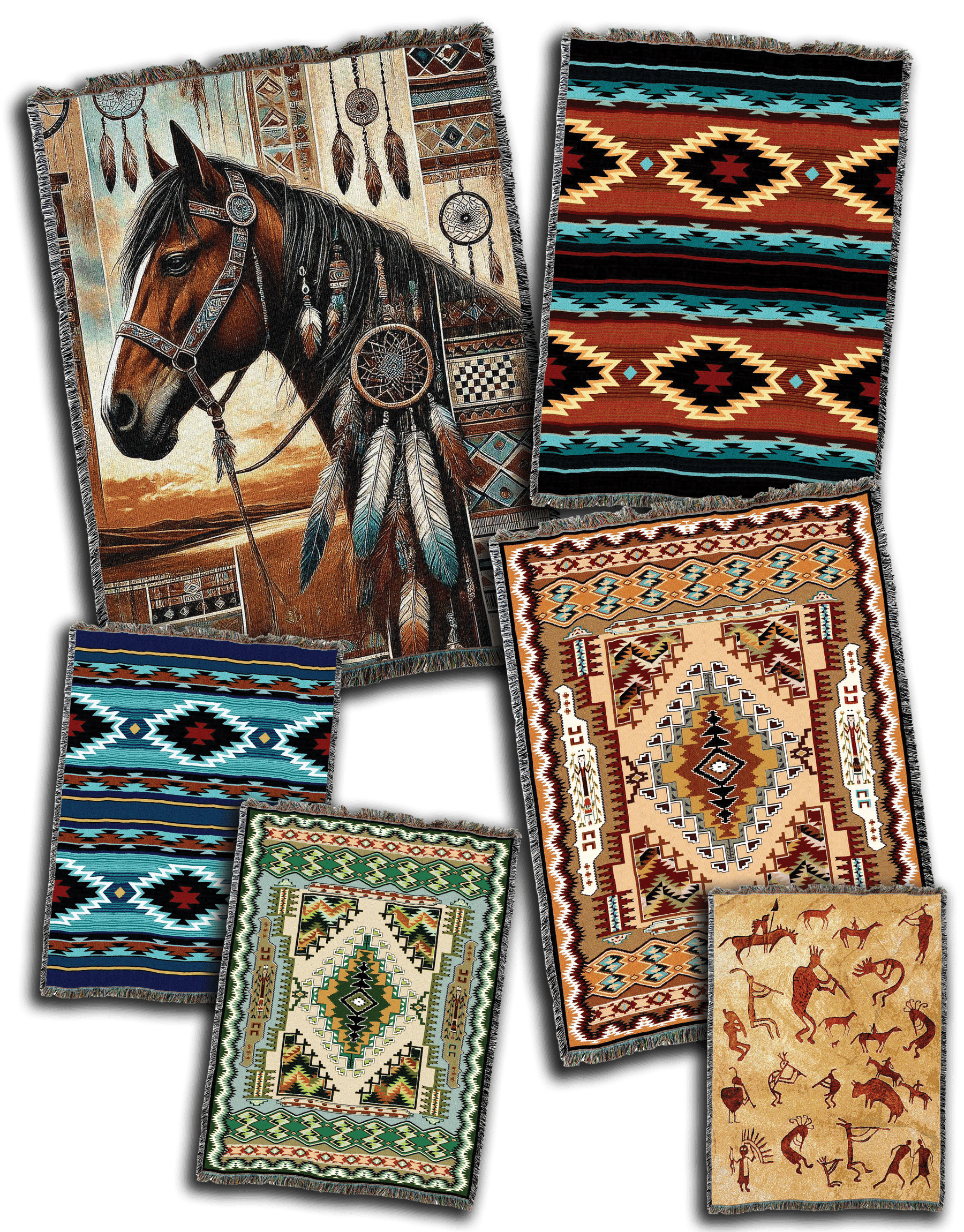 southwest blanket montage